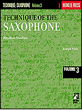 Technique of the Saxophone,Volume3