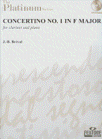 Platinum:Concertino No. 1 in F major for Clarinet and Piano