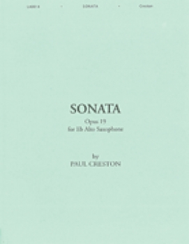 Paul Creston : Sonata for Alto Sax & Piano