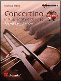 Concertino in Russian Style, Opus 35 for Violin and Piano