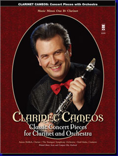Clarinet Cameos: Classic Concert Pieces for Clarinet and Orchestra