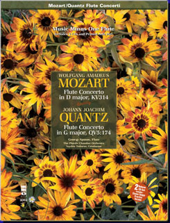 MOZART Flute Concerto No. 2 in D major, KV314 (KV285d); QUANTZ Flute Concerto in G major