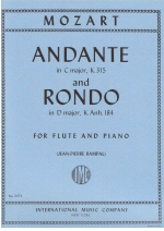 Andante in C major, K. 315 & Rondo in D major K. Anh. 184 (RAMPAL)