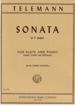 Sonata in F major (with Cello ad lib.) (RAMPAL)