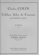 Colin : Celebres Solos De Concours N01 Op33