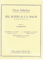 Bach : Bach 6 Cello Suite BWV 1007-12 for Clarinet Solo