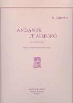 Gagnebin : Andante Et Allegro