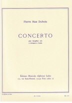 Dubois : Concerto (saxo Orch.Cordes)