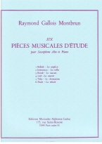Montbrun : 6 Pieces Musicales D'etude
