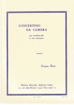 Ibert : Concertino Da Camera