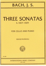 Three Viola da Gamba Sonatas, S. 1027-1029 (Klengel)