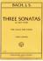 Three Viola da Gamba Sonatas. S. 1027-1029 (Fournier)