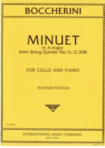 Minuet in A major (from String Quintet No. 11, G. 308)