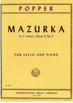 Mazurka in G minor, Opus 11, No. 3
