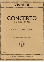 Concerto in G minor, RV 417 (Rostropovich)