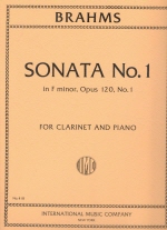 Sonata No. 1 in F minor, Opus 120