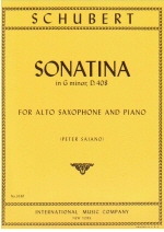Sonatina in G minor, D. 408 (SAIANO)
