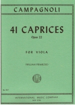 41 Caprices, Opus 22 (Primrose)