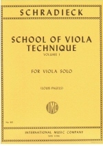 School of Viola Technique: Volume I (Pagels)