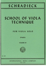 School of Viola Technique: Volume III (Pagels)