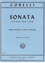 Sonata in D minor, Opus 5, No. 8 (Katims)