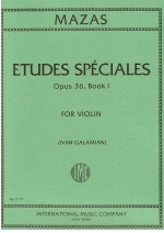 Etudes Speciales, Opus 36, No. 1 (Galamian)