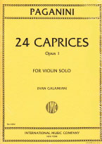 24 Caprices, Opus 1 (Galamian)
