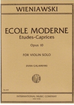 Ecole Moderne, Opus 10 (10 Etudes-Caprices) (Galamian)