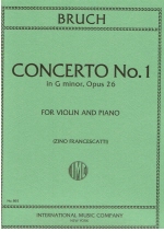 Concerto No. 1 in G minor, Opus 26 (Francescatti)