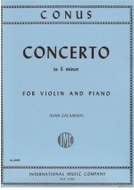 Concerto in E minor (Galamian)