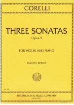 Three Selected Sonatas from Opus 5 (A major; E minor; E major) (Jensen)