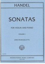 Six Sonatas: Volume I (A major; G minor; F major) (Francescatti)
