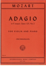 Adagio in E major, K. 261 (Francescatti)
