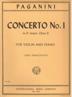 Concerto No. 1 in D major, Opus 6 with Cadenzas by FRANCESCATTI and SAURET
