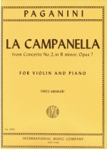 La Campanella (The Bell), Opus 7 (Kreisler)