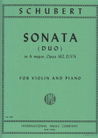 Sonata (Duo) in A major, Opus 162