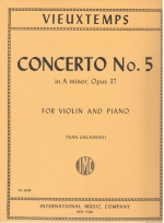 Concerto No. 5 in A minor, Opus 37 (Galamian)