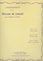 Demersseman : Morceau De Concert Op. 31