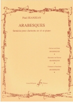 Jeanjean : Jeanjean Arabesques fantaisie for Clarinet and Piano