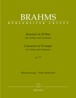 Brahms: Concerto in D major for Violin and Orchestra op. 77