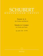 Schubert: Violin Sonata in A major op.162