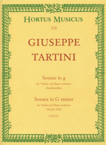 Tartini: Sonata Devil's Trill G minor