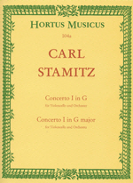 Stamitz: Violoncello Concerto for the King of Prussia. No. 1 G major