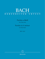 Bach: Partita for Solo Flute A minor BWV 1013