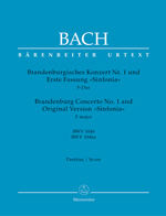 Bach: Brandenburg concerto No. 1 and Original Version 'Sinfonia' in F major BWV 1046, BWV 1046a