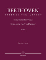 Beethoven: Symphony No. 9 with final chorus "An die Freude" D minor op. 125