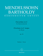 Mendelssohn : Overture in C major for Winds C major op. 24