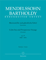 Mendelssohn : Calm Sea and Prosperous Voyage op. 27