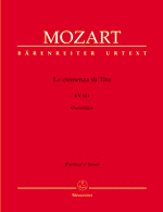 Mozart: Overture to La clemenza di Tito KV 621