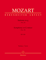 Mozart: Symphony in G minor 'No. 25' G minor KV 183